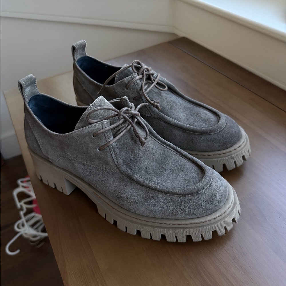 Suede Loafers